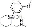 (-)-N-去甲基曲马多 结构式
