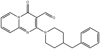 2-(4-BENZYL-PIPERIDIN-1-YL)-4-OXO-4H-PYRIDO[1,2-A]PYRIMIDINE-3-CARBALDEHYDE 结构式