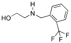 2-((2-(TRIFLUOROMETHYL)BENZYL)AMINO)ETHANOL 结构式