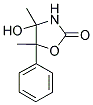 4-Hydroxy-4,5-dimethyl-5-phenyl-1,3-oxazolidin-2-one 结构式