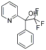 2,2,2-三氟-1-苯基-1-(吡啶-2-基)乙烷-1-醇 结构式