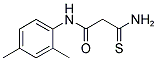 3-AMINO-N-(2,4-DIMETHYLPHENYL)-3-THIOXOPROPANAMIDE 结构式