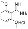 2,6-二甲氧基-苯脒盐酸盐 结构式