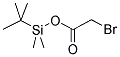 TERT-BUTYLDIMETHYLSILYL BROMOACETATE 结构式