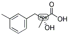 (R)-2-Hydroxy-2-methyl(3-methylbenzene)propanoic acid 结构式