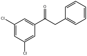 3',5'-DICHLORO-2-PHENYLACETOPHENONE 结构式