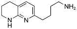 4-(5,6,7,8-TETRAHYDRO-[1,8]NAPHTHYRIDIN-2-YL)-BUTYLAMINE 结构式