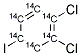 1,2-DICHLORO-4-IODOBENZENE, [RING-14C(U)] 结构式