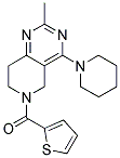 2-METHYL-4-PIPERIDIN-1-YL-6-(THIEN-2-YLCARBONYL)-5,6,7,8-TETRAHYDROPYRIDO[4,3-D]PYRIMIDINE 结构式