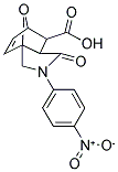 3-(4-NITRO-PHENYL)-4-OXO-10-OXA-3-AZA-TRICYCLO[5.2.1.0(1,5)]DEC-8-ENE-6-CARBOXYLIC ACID 结构式