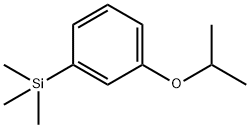 1-(TRIMETHYLSILYL)-3-ISO-PROPOXYBENZENE 结构式