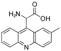 AMINO-(2-METHYL-ACRIDIN-9-YL)-ACETIC ACID 结构式