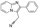 (2-PHENYL-IMIDAZO[1,2-A]PYRIDIN-3-YL)-ACETONITRILE 结构式