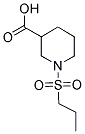 1-(PROPYLSULFONYL)PIPERIDINE-3-CARBOXYLIC ACID 结构式