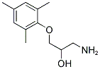 1-AMINO-3-(MESITYLOXY)PROPAN-2-OL 结构式