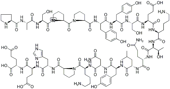 PPAR-GAMMA BLOCKING PEPTIDE 结构式