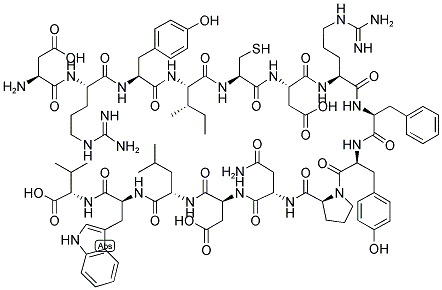 CHEMOKINE RECEPTOR CXCR4, HUMAN, EXTRACELLULAR LOOP 结构式