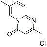 2-(CHLOROMETHYL)-7-METHYL-4H-PYRIDO[1,2-A]PYRIMIDIN-4-ONE 结构式