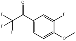 2,2,2-Trifluoro-1-(3-fluoro-4-methoxyphenyl)ethanone