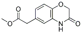 (3-OXO-3,4-DIHYDRO-2H-BENZO[1,4]OXAZIN-6-YL)-ACETIC ACID METHYL ESTER 结构式