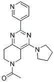 1-(2-PYRIDIN-3-YL-4-PYRROLIDIN-1-YL-7,8-DIHYDRO-5H-PYRIDO[4,3-D]PYRIMIDIN-6-YL)-ETHANONE 结构式