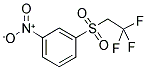 1-NITRO-3-(2,2,2-TRIFLUOROETHYLSULFONYL)BENZENE 结构式