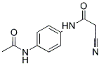 N-[4-(ACETYLAMINO)PHENYL]-2-CYANOACETAMIDE 结构式