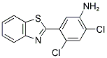 5-(1,3-BENZOTHIAZOL-2-YL)-2,4-DICHLOROANILINE 结构式