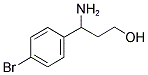 3-Amino-3-(4-bromo-phenyl)-propan-1-ol 结构式