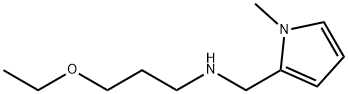 3-ETHOXY-N-((1-METHYL-1H-PYRROL-2-YL)METHYL)PROPAN-1-AMINE 结构式