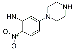 N-METHYL-N-(2-NITRO-5-PIPERAZIN-1-YLPHENYL)AMINE 结构式