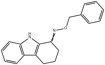 2,3,4,9-TETRAHYDRO-1H-CARBAZOL-1-ONE O-BENZYLOXIME 结构式