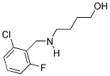 4-((2-CHLORO-6-FLUOROBENZYL)AMINO)BUTAN-1-OL 结构式