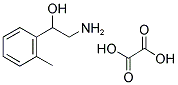 2-HYDROXY-2-(2-METHYLPHENYL)ETHYLAMINE OXALATE 结构式
