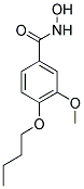 4-BUTOXY-N-HYDROXY-3-METHOXY-BENZAMIDE 结构式