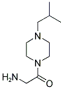 2-氨基-1-(4-异丁基哌嗪-1-基)乙酮 结构式