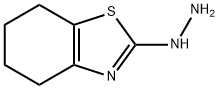 2-Hydrazino-4,5,6,7-tetrahydro-1,3-benzothiazole 结构式