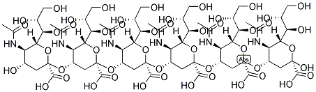 N-ACETYLNEURAMINIC ACID HEXAMER 结构式