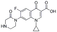 (环丙沙星M3) 结构式