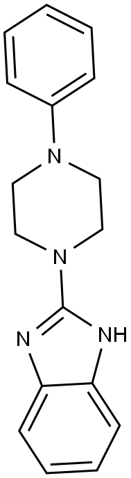 2-(4-PHENYL-PIPERAZIN-1-YL)-1H-BENZOIMIDAZOLE 结构式