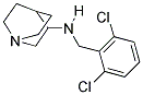 N-(2,6-DICHLOROBENZYL)QUINUCLIDIN-3-AMINE 结构式