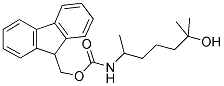 FMOC-6-AMINO-2-METHYL-2-HEPTANOL 结构式