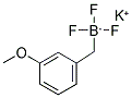 POTASSIUM 3-METHOXYBENZYLTRIFLUOROBORATE 结构式