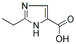 2-ETHYL-3H-IMIDAZOLE-4-CARBOXYLIC ACID 结构式