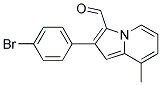 2-(4-BROMOPHENYL)-8-METHYL-3-INDOLIZINECARBALDEHYDE 结构式