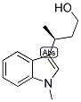 (3S)-(+)-3-(1-甲基-1H-吲哚-3-基)-1-丁醇 结构式