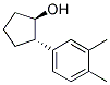 TRANS-2-(3,4-DIMETHYLPHENYL)CYCLOPENTANOL 结构式