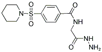 N-(2-HYDRAZINO-2-OXOETHYL)-4-(PIPERIDIN-1-YLSULFONYL)BENZAMIDE 结构式