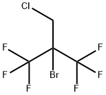 2-溴-3-氯-2-(三氟甲基)-1,1,1-三氟丙烷 结构式