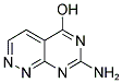 7-AMINOPYRIMIDO[4,5-C]PYRIDAZIN-5-OL 结构式